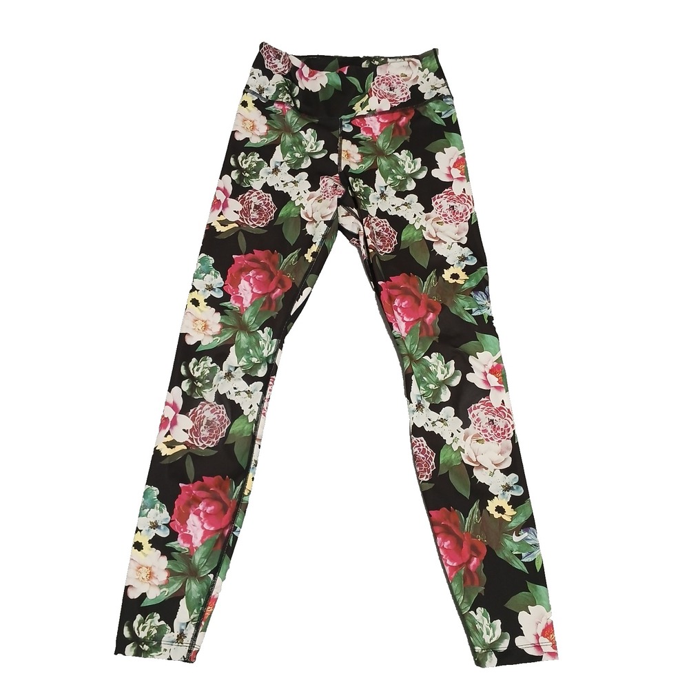 Nike Drit‎ Fit Leggings Floral Woman's Training Running Full Length Size Small